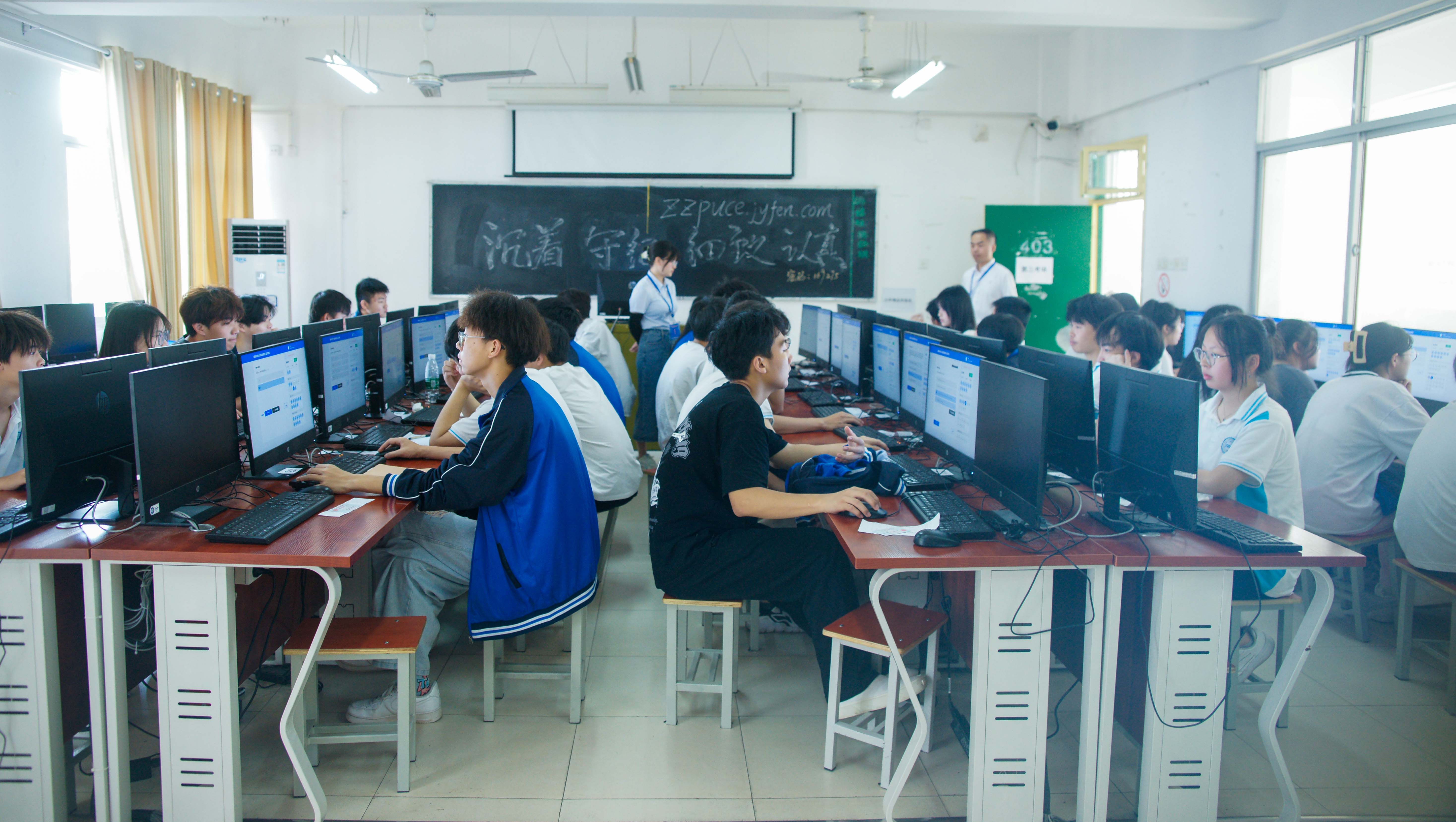 我校顺利完成2023年湖南省中等职业学校学业水平公共基础课普测